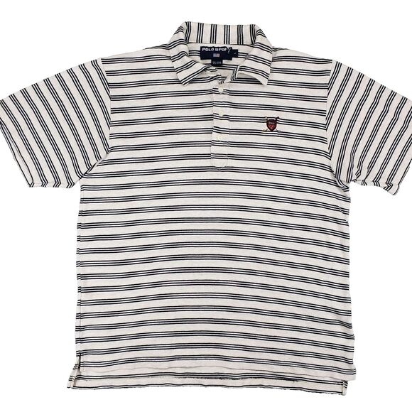 Polo Ralph Lauren Other - Vintage Ralph Lauren Polo Sport Shirt Mens Large Embroidered Crest Short Sleeve